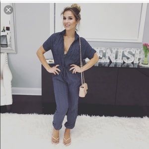 Kittenish Blogger Jumpsuit